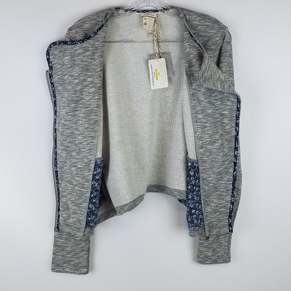 MATILDA JANE | GRAY MOTO JACKET - Picture 6 of 6